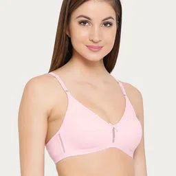 Clovia Pink Medium-Coverage Bra BR0638P22 image 2