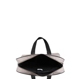 LOREM Unisex Textured Messenger Bag image 5