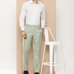 INVICTUS Men Slim Fit Formal Trousers image 3