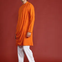 Anouk Gathered Detail Kurta Set image 3