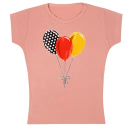 carelove CAREPLUS Girls Pack Of 3 Printed Cotton T-shirts image 4