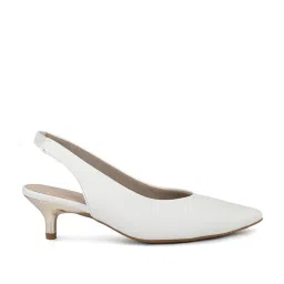 Inc.5 Women's White Sling Back Sandals image 1