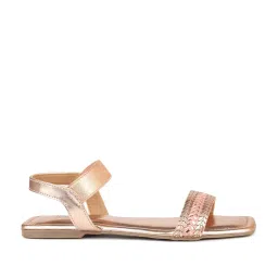 Inc.5 Women's Rose Gold Ankle Strap Sandals image 1