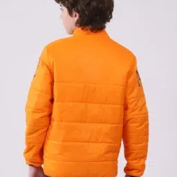 Monte Carlo Boys Orange Printed Reversible Jacket image 2