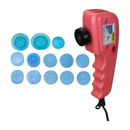 Crescent Ultimate Mini 14-in-1 Magnetic Full Body Electric Massager with 14 Applicator (Pink) image 1