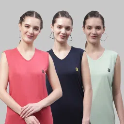 Vimal Jonney Multicolor Cotton T-Shirt - Pack of 3 image 1