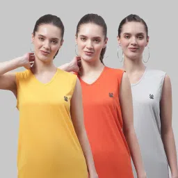 Vimal Jonney Multicolor Cotton T-Shirt - Pack of 3 image 1