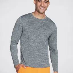 Skechers Grey Slim Fit Sports T-Shirt image 1