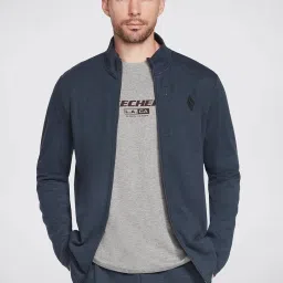 Skechers Navy Relaxed Fit Sports Jacket image 1