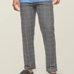 XYXX Grey Checks Pyjama image 1