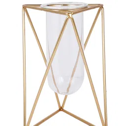 Tayhaa Gold Others Abstract Candle Holder image 3