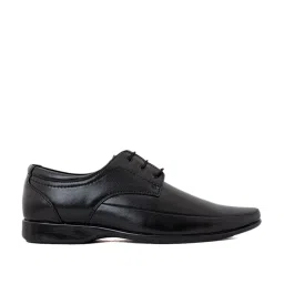khadim Lazard by Khadims Men's Black Derby Shoes image 1