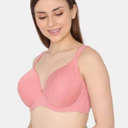 Zivame Pink Plain Bralette Bra image 3