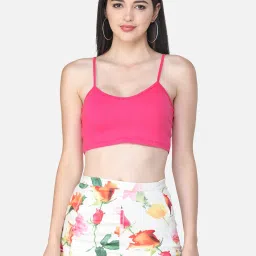 Scorpius Pink Regular Fit Crop Top image 1