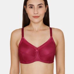 Zivame Purple Under Wired Non Padded Full Coverage Bra-picture-37