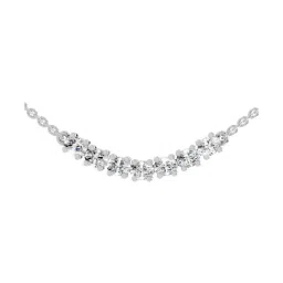 Sparkles Lab Grown Diamond 14k (585) White Gold Pendant for Women-picture-14