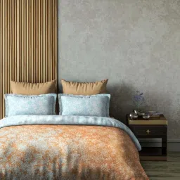 DDecor Classic Orange 180 TC Comforter - Set of 1 image 1