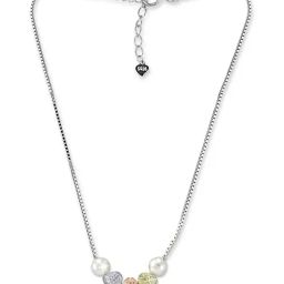 Taraash 92.5 Sterling Silver Triangle Necklace for Women-picture-8
