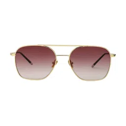 SCOTT Brown Round Sunglasses for Men image 1