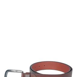 Kara Brown Textured Narrow Belt-picture-11