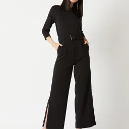 Miss Chase Black Maxi Jumpsuit image 1