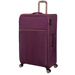 it luggage Bewitching Purple Large 28 inches Expandable Soft Case Luggage Trolley with TSA Lock image 1