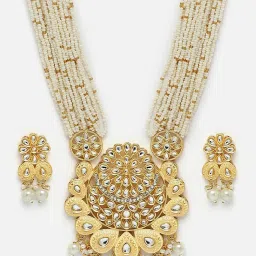 Panash Gold Plated Necklace and Earrings image 3