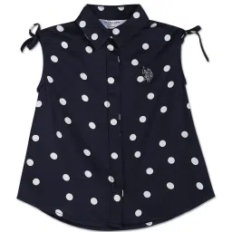 U.S. Polo Assn. Kids Navy Printed Top image 1