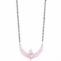 Panash Gold Plated Artificial Stones and Beads Mangalsutra image 3