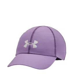 Under Armour Shadow Run Adjustable Purple Polyester Baseball Cap image 1