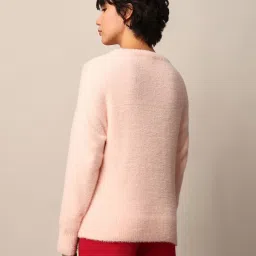 Only Pink Regular Fit Pullover image 3