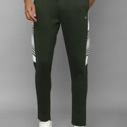 Allen Solly Green Regular Fit Printed Trackpants image 1