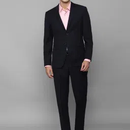 Allen Solly Navy Slim Fit Two Piece Suit image 1