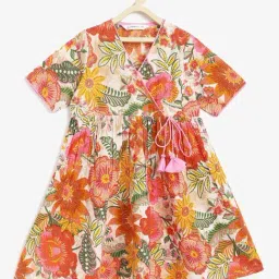 Campana Kids Multicolour Cotton Printed Kurti-picture-37