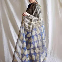 Sundarii White Kota Saree image 3