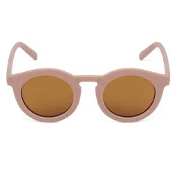 Joker & WItch Dion Brown Standard Round Sunglasses for Women image 4