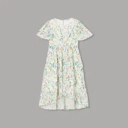Fame Forever by Lifestyle Kids Multi Printed Regular Fit Dress-image-85
