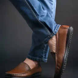 Louis Stitch Men's Tan Loafers-picture-29