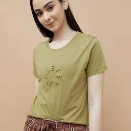 Ginger by Lifestyle Green Printed Top-image-38