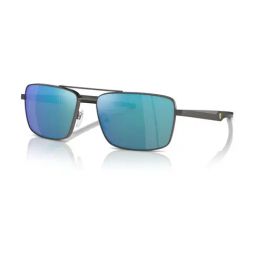 FERRARI SCUDERIA Blue Polarized Aviator Sunglasses for Men-picture-17