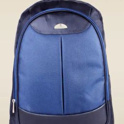 Kara Black & Blue Nylon Unisex Backpack-picture-27