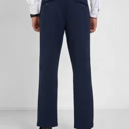 Peregrine By Pantaloons Navy Slim Fit Trousers image 2