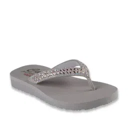 Skechers Womens MEDITATION Taupe Casual Slippers-image-44
