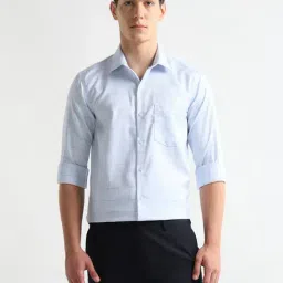 Arrow Windowpane Checked Auto Press 4Dp Shirt-picture-17