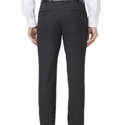 Raymond Black Slim Fit Trousers image 2