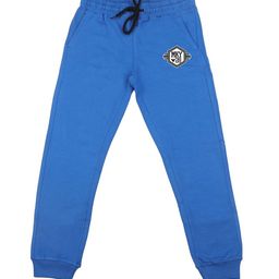 Disney by Wear Your Mind Kids Blue Mickey & Friends Solid Joggers-picture-47