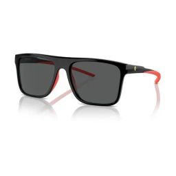 FERRARI SCUDERIA Grey UV Protection Square Sunglasses for Men-picture-36