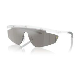 FERRARI SCUDERIA Silver UV Protection Shield Unisex Sunglasses-picture-6