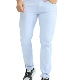 Park Avenue Blue Super Slim Fit Jeans-picture-24