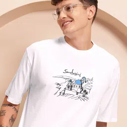 Mast & Harbour Printed Relaxed T-shirt-picture-19